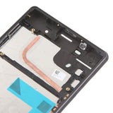 LCD Display + Touch Panel with Frame for Sony Xperia Z3 (Dual SIM Version) / D6633 / L55U, For Xperia Z3