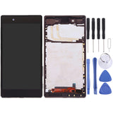 LCD Screen and Digitizer Full Assembly with Frame for Sony Xperia Z5, For Xperia Z5 OEM For Xperia Z5 OEM Black