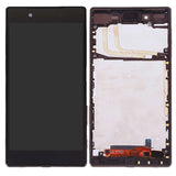 LCD Screen and Digitizer Full Assembly with Frame for Sony Xperia Z5, For Xperia Z5 OEM