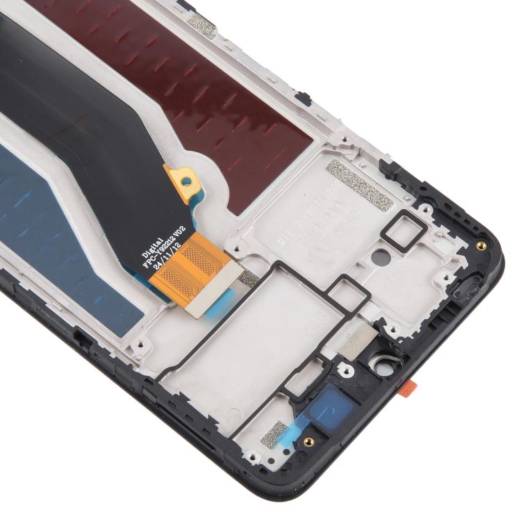 For ZTE Blade V70 Max LCD Screen Digitizer Full Assembly with Frame, For ZTE Blade V70 Max