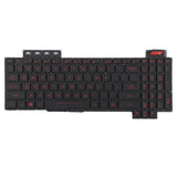 US Version Backlit Laptop Keyboard for Asus FX63 FX63V FX503VM FX503VD ZX63VE FZ63V GL503VS, FX63 (Red), FX63 (White)