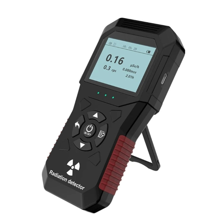 FY803 X-Ray Radiation Meter Alpha Beta Gamma Humidity Nuclear Radiation Detector Rechargeable Real-Time Graph Geiger, FY803