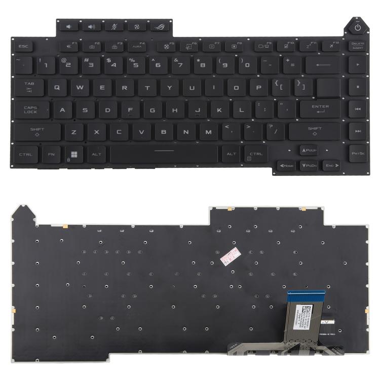 US Version RGB Backlit Laptop Keyboard for Asus Rog Strix G15 G513 G513RC G513RM G513RW G513QR G513QE G513IM G513IE G513IC, G15 (RGB) G15 (RGB)
