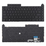 US Version RGB Backlit Laptop Keyboard for Asus ROG Strix G16 G614 G614JU G634 G634JY 2023, G16 (RGB) G16 (RGB)