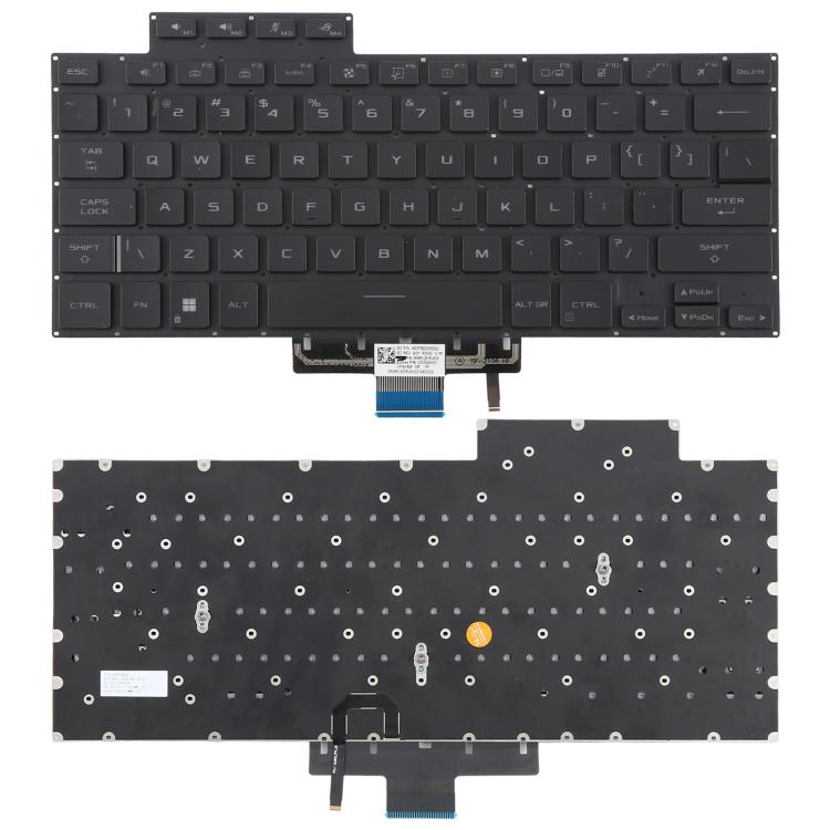 US Version Backlit Laptop Keyboard for Asus Zephyrus ROG 16 G16 GA503 15 GU603 GU603H, G16 G16