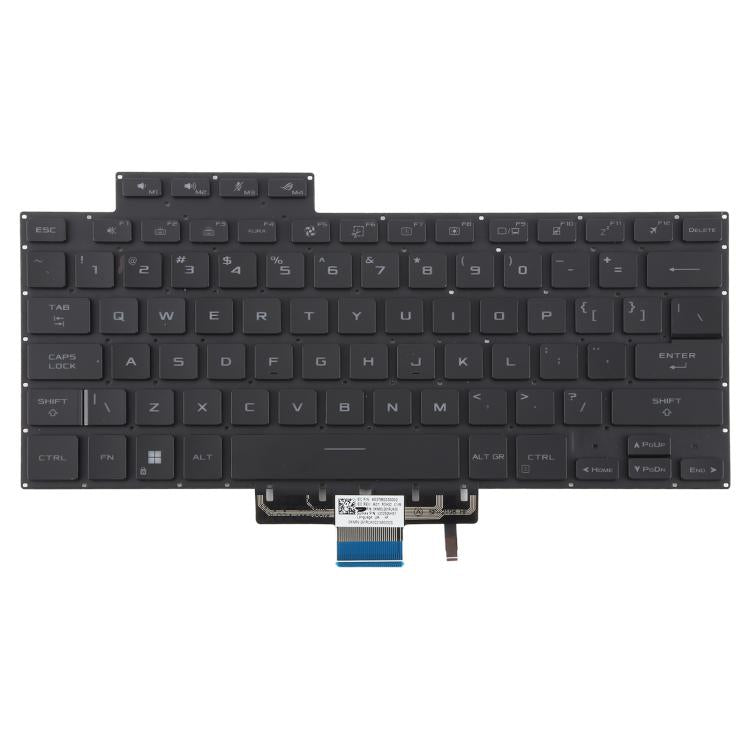US Version Backlit Laptop Keyboard for Asus Zephyrus ROG 16 G16 GA503 15 GU603 GU603H, G16