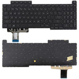 US Version RGB Backlit Laptop Keyboard for Asus ROG Stirx G17 G713 G713Q G713QE G713QY G713QR G713RX G713RS G713RC G713IR G713IH, G17 (RGB) G17 (RGB)
