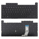 US Version RGB Backlit Laptop Keyboard for Asus ROG Strix Scar G512 G512LV G512LW G512LI, G512 (Black) G512 (Black)