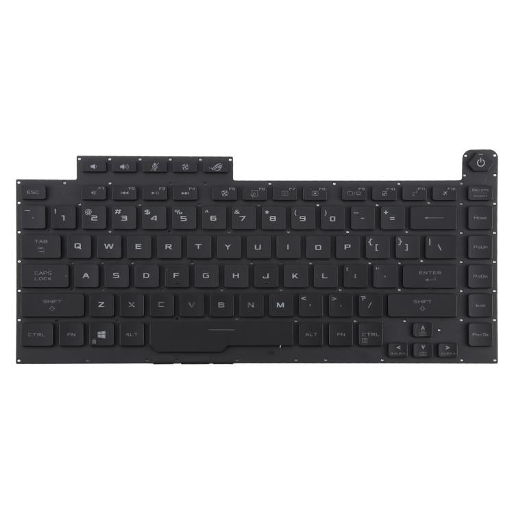 US Version RGB Backlit Laptop Keyboard for Asus ROG Strix Scar G512 G512LV G512LW G512LI, G512 (Black)