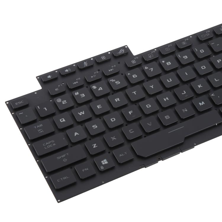 US Version RGB Backlit Laptop Keyboard for Asus ROG Strix Scar G512 G512LV G512LW G512LI, G512 (Black)