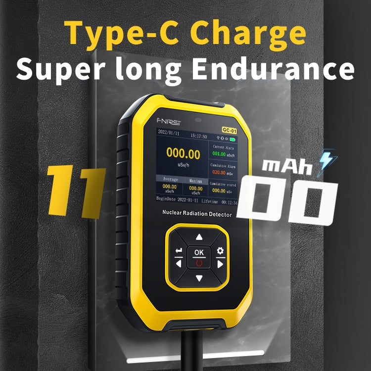GC01 Home Lndustrial Marble Radioactive X / Y Ray Nuclear Radiation Detector Geiger Counter, GC01