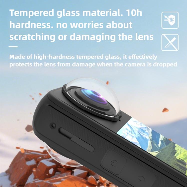 10H Tempered Scratch-Resistant High-Grade Optical Glass Protective Lens, Glass Protective Lens