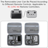 For DJI Mini 5 Pro Fly More All-in-one PU Organizer Bag Portable Travel Shoulder Bag