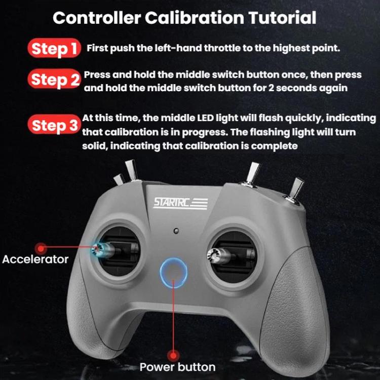 STARTRC S8 Pro FPV Flight Simulator Handle Drone Airplane Remote Control