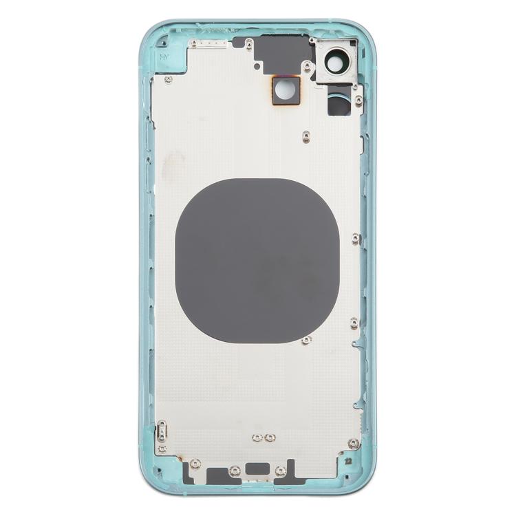 Back Cover with Appearance Imitation of iP16 for iPhone XR, Green, Blue, White, Black, Pink