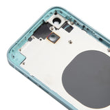 Back Cover with Appearance Imitation of iP16 for iPhone XR, Green, Blue, White, Black, Pink