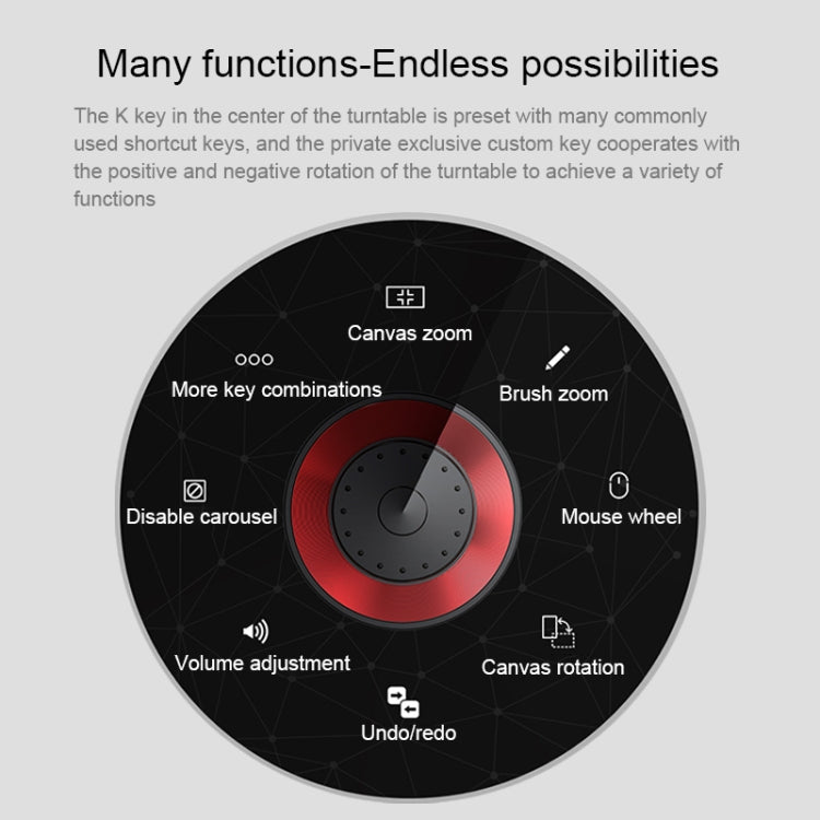 VEIKK A15PRO 10x6 inch 5080 LPI Type-C Interface Smart Touch Electronic Graphic Tablet