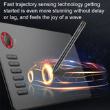 VEIKK A15PRO 10x6 inch 5080 LPI Type-C Interface Smart Touch Electronic Graphic Tablet