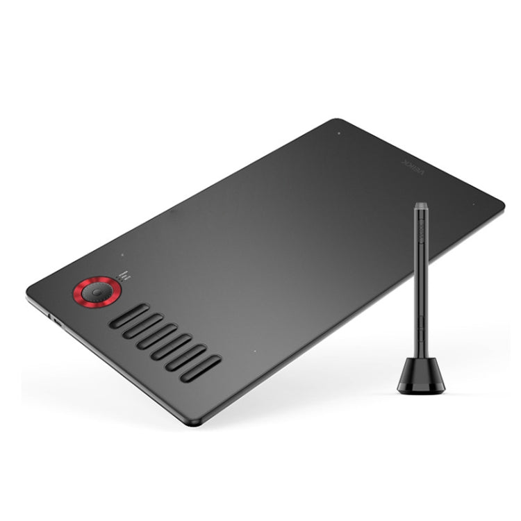 VEIKK A15PRO 10x6 inch 5080 LPI Type-C Interface Smart Touch Electronic Graphic Tablet Red
