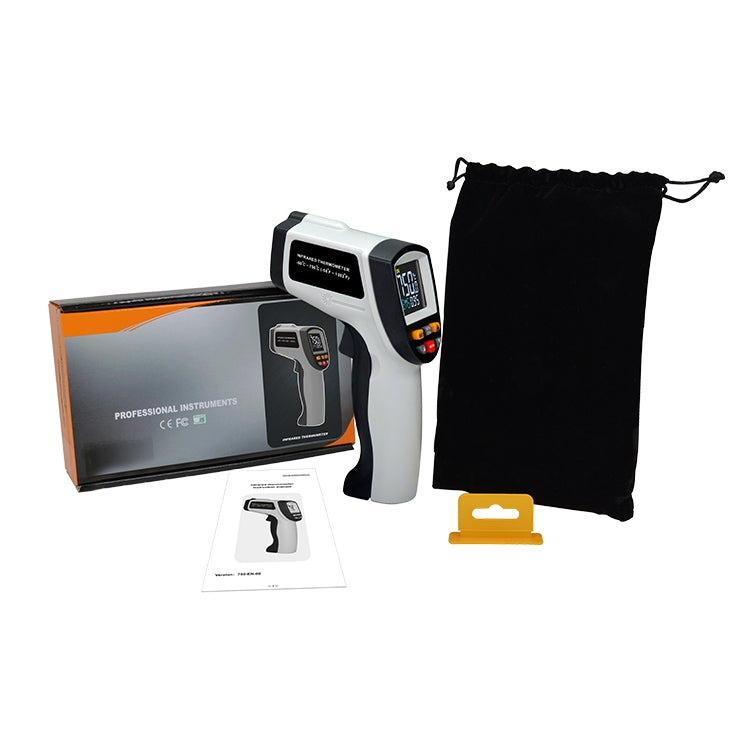 GT750 Portable Digital Laser Point Infrared Thermometer, Temperature Range: -50-750 Celsius Degree without Battery, GT750
