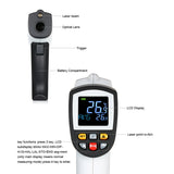 GT750 Portable Digital Laser Point Infrared Thermometer, Temperature Range: -50-750 Celsius Degree without Battery, GT750