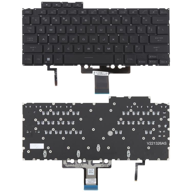 US Version Backlit Laptop Keyboard for Asus ROG Flow X13 GV302 2023 GV302XV GV302XU, GV302 GV302