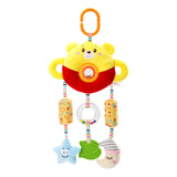 Stroller Toy 0-1 Year Old Bed Hanging Turn Bead Doll Baby Bed Bell Plush Rattle, H168190-3A Bear, H168190-3B Rabbit