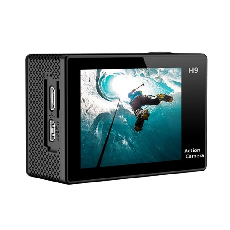 H9 4K Ultra HD1080P 12MP 2 inch LCD Screen WiFi Sports Camera, 170 Degrees Wide Angle Lens, 30m Waterproof, H9 4K (Yellow), H9 4K (White), H9 4K (Silver), H9 4K (Blue), H9 4K (Gold), H9 4K (Pink), H9 4K (Black)