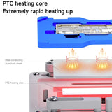 Mechanic Heat Air Intelligent Motherboard Layered Desoldering Station For iPhone X-15 Series, Host, EU Plug