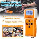 High-Precision Battery Voltage Internal Resistance Tester, Host, Host+Clip, Host+Probe, Host+Clamp, Host+Probe+Clip+Clamp
