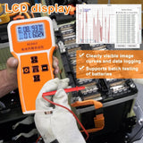 High-Precision Battery Voltage Internal Resistance Tester, Host, Host+Clip, Host+Probe, Host+Clamp, Host+Probe+Clip+Clamp
