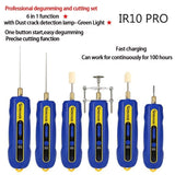 MECHANIC iR10 Pro Rechargeable OCA Gel Remover Tool, iR10 Pro(Blue), iR10 Pro(Yellow)