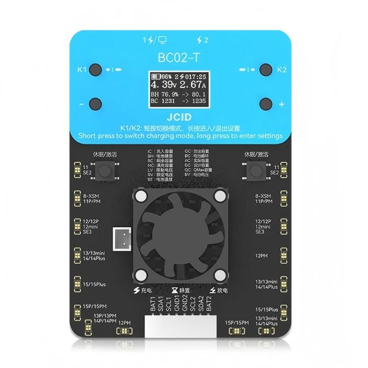 JCID BC02-T Super Battery Cycler Data Calibration for iPhone 11-15 Pro Max, JCID BC02-T JCID BC02-T