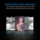 Compatible with PC / Mac for Live Broadcast, Show, KTV, etc, K3 3.5mm Port