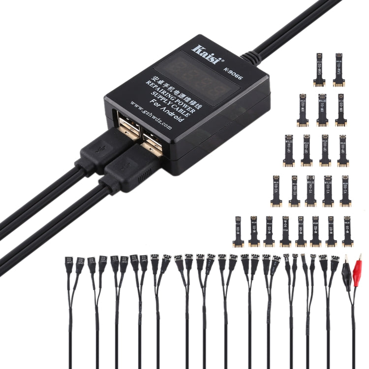 Kaisi K-9066 Mobile Phone Maintenance Power Cable Built-in Short Circuit Protection For Huawei, Samsung, Xiaomi, OPPO, VIVO etc, Kaisi K-9066 Kaisi K-9066