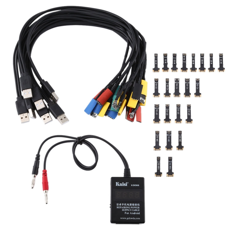 Kaisi K-9066 Mobile Phone Maintenance Power Cable Built-in Short Circuit Protection For Huawei, Samsung, Xiaomi, OPPO, VIVO etc, Kaisi K-9066