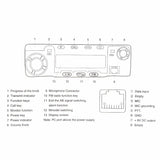 QYT KT-8900 25W Dual Band Mobile Radio Car Walkie Talkie with Display, KT-8900