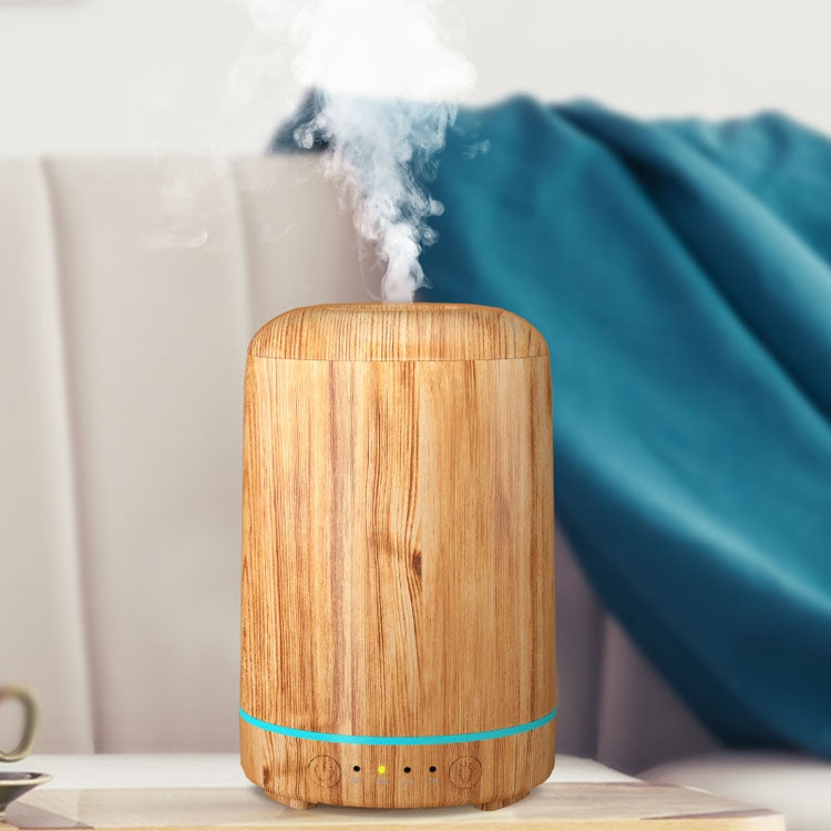 STB-105 Wood Grain Aromatherapy USB Air Purifier, Light Wooden Grain, Dark Wooden Grain