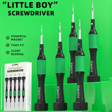 LUOWEI LITTLE BOY Smooth Bearings Alloy Magnetic Screwdriver Set, LITTLE BOY