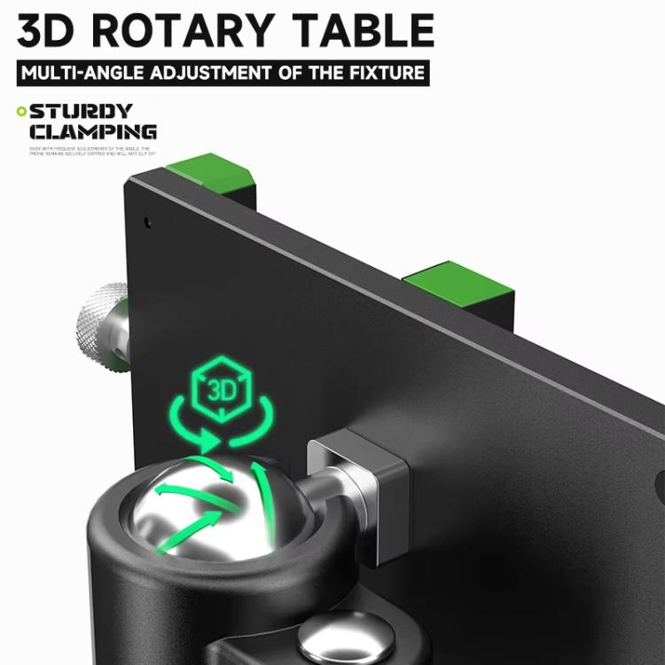 Universal Multifunction Cell Phone Repair Screen Remove Back Cover Table Pliers, LW-319