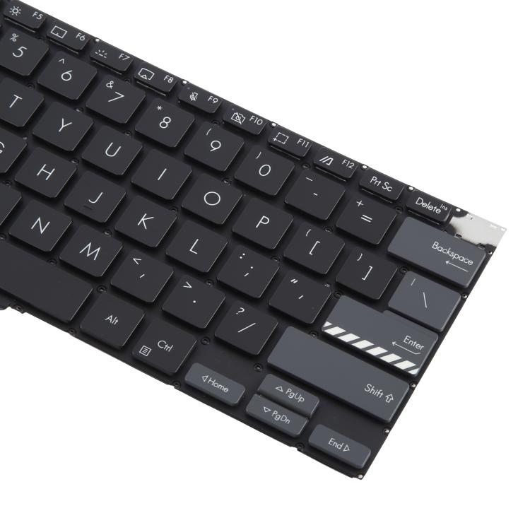 US Version Backlit Laptop Keyboard for Asus Vivobook Pro 14X M7400 M4700 M4700QC M4700PC M7600 M3400 M3401 M3401Q X7400 X3400 X3400P K3400P, M7400 (Black), M7400 (Gray)