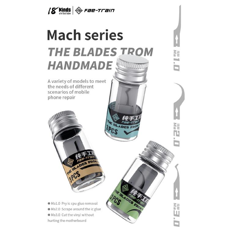 18 Kinds 5 in 1 High Toughness Soft Handmade Polishing Blade, Ma1.0, Ma2.0, Ma3.0, Ma4.0, Ma5.0, MA-Family Bucket