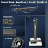 STARTRC Pocket-Size Foldable Magnetic Tripod for GoPro, DJI, Insta360 Action Cameras, DJI Pocket Series, Magnetic Tripod