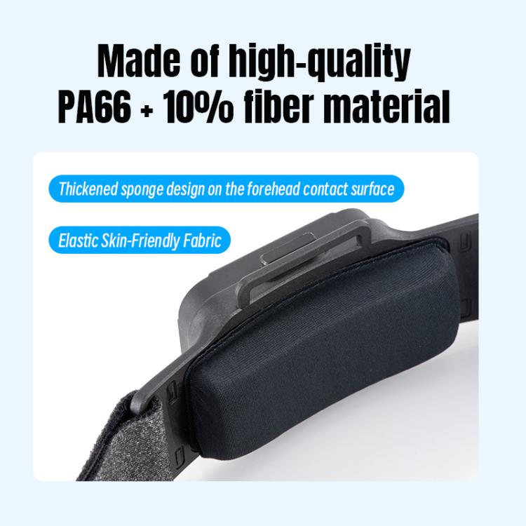 STARTRC Adjustable Head Strap Magnetic Eco-friendly Vlog POV Mount Belt for GoPro, Insta360, DJI Osmo Action and Other Action Cameras, Magnetic Vlog POV Mount Belt