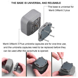 Parachute for DJI Mavic Air 2 / 2S / Mavic 3 Improve Safety, Manti 3, Manti 3 Plus, Manti 3 Replacement Umbrella Cabin, Manti 3 Plus Replacement Umbrella Cabin