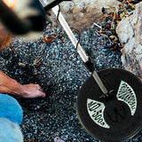 Goint MD-5008 Underground Metal Detector Handheld Dual Probe Plate Detector Gold Treasure Hunter, MD-5008