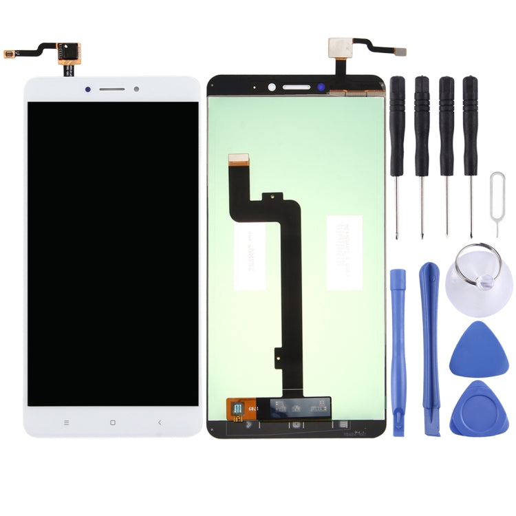 LCD Screen and Digitizer Full Assembly for Xiaomi Mi Max 2, Mi Max 2, For Mi Max 2, For Mi Max 2 White For Mi Max 2 White White