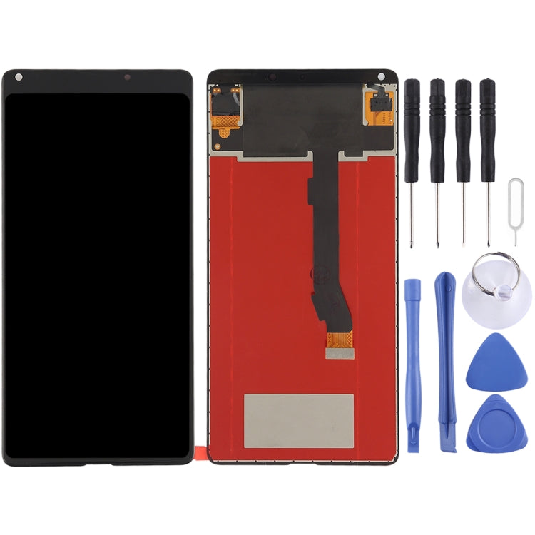 LCD Screen and Digitizer Full Assembly for Xiaomi Mi Mix2, Mi Mix2, For Mi Mix2 Mi Mix2 Black