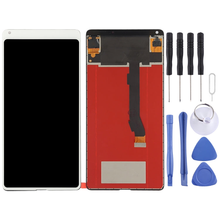 LCD Screen and Digitizer Full Assembly for Xiaomi Mi Mix2, Mi Mix2, For Mi Mix2 For Mi Mix2 White