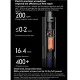 25 in 1 Original Xiaomi Mijia Electric Precision Screwdriver Kit Rechargeable Magnetic Aluminum Case, Mijia 25 in 1